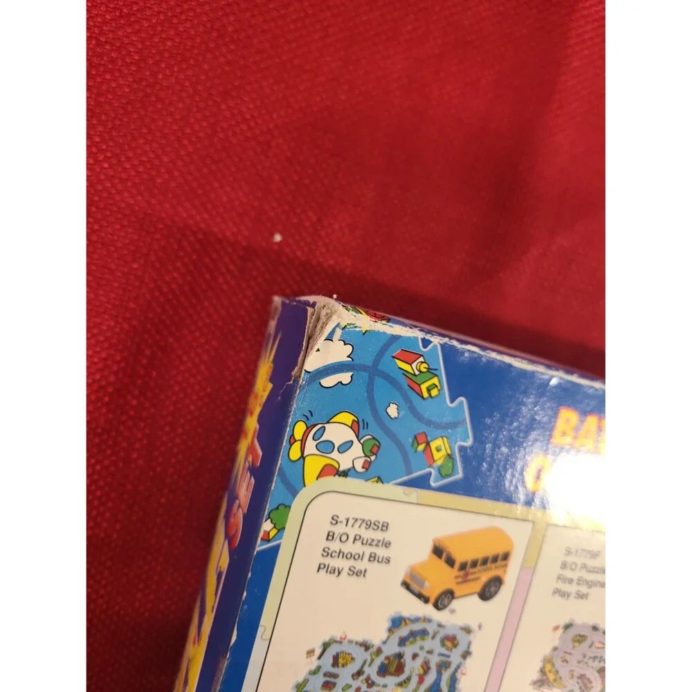 NEW Vintage Battery Operated Airplane Puzzle Set Collector's Edition S-1779 NIB